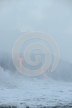 lava in hawaii