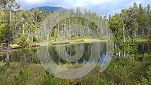 Lava Lake Reflections