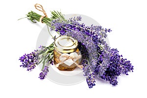 Lavander with aromatic oil