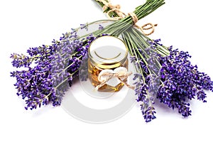 Lavander with aromatic oil