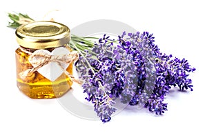 Lavander with aromatic oil