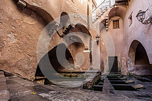 Lavatoio Medievale Medieval Laundry in Cefalu, Sicily, Italy