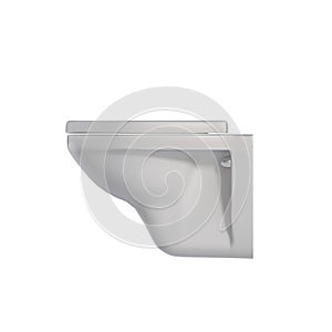 Lavatory pan isolated on a white background, bidet