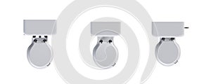 Lavatory pan isolated on a white background, bidet