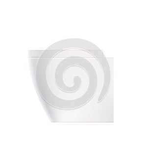 Lavatory pan isolated on a white background, bidet