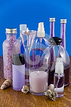 Lavender bath products