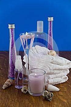Lavender bath products