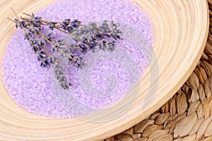 Lavender bath salt