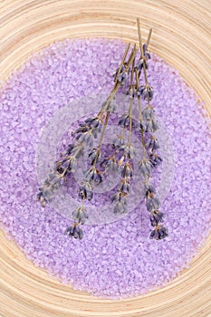Lavender bath salt