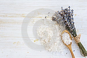 Lavender bath salt