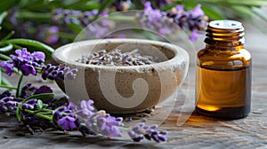 Lavender Bliss: Herb and Essential Oil for Soothing Aromatherapy