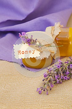 Lavender blossom honey.