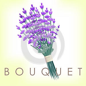 lavender bouquet vintage