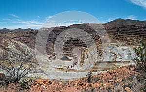 Lavender copper mine at Bisbee, Arizona