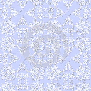 Lavender Damask