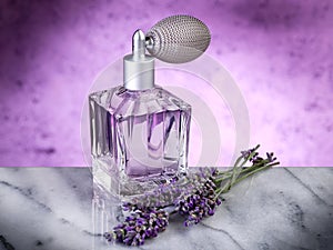 Lavender essence photo