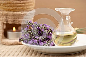 Lavender essence photo