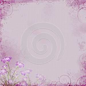 Lavender Floral Background