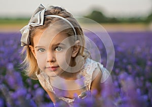 Lavender girl