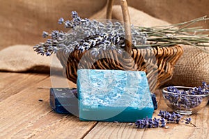 Lavender handmade soap bars