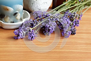 Lavender herb and bath