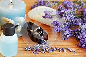 Lavender herb and bath