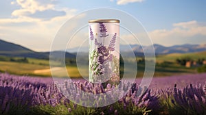 Lavender Landscape: A Photorealistic Celebration Of Rural Life