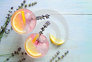 Lavender lemonade