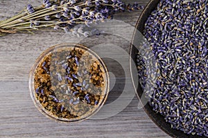 Lavender natural cosmetics