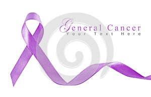 Lavender Ribbon for general Cancer