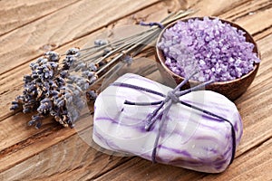 Lavender soap.