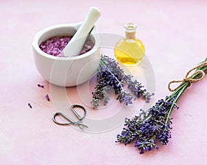 Lavender spa products