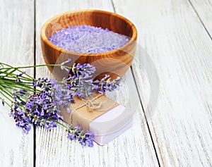 Lavender spa products