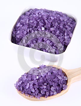 Lavender spa salt
