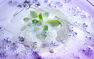 Lavender in the spa treatment