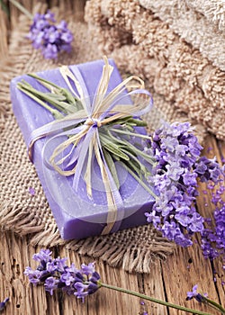 Lavender spa treatment