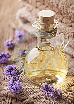 Lavender spa treatment