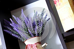 Lavender in a vase