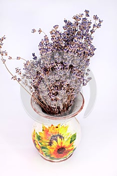 Lavender vase