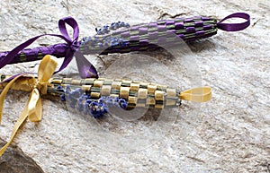 Lavender wands