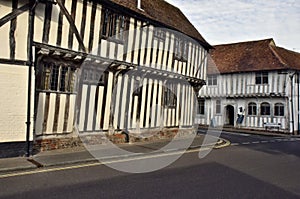 Lavenham UK.Old Houses