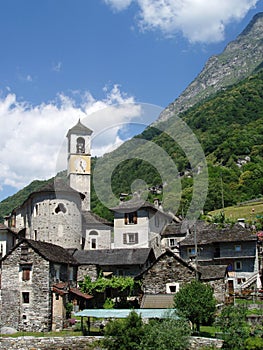 Lavertezzo Valle Versazca Switzerland
