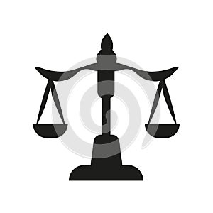 law Balance icon. Trendy law Balance logo concept on white background from law and justice collection