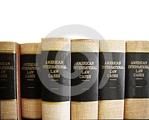 Law books