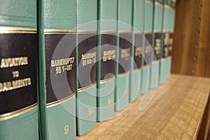 Law Books on Bankruptcy photo