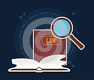 Law books icon