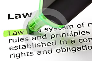 Law Definition