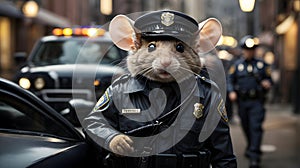 Law-Enforcing Rodent: Exploring the Intriguing World of a Brave Mouse Policeman