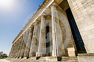 Law faculty of the Buenos Aires University on a sunny day