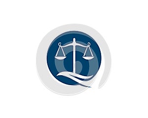 law Firm logo vector template